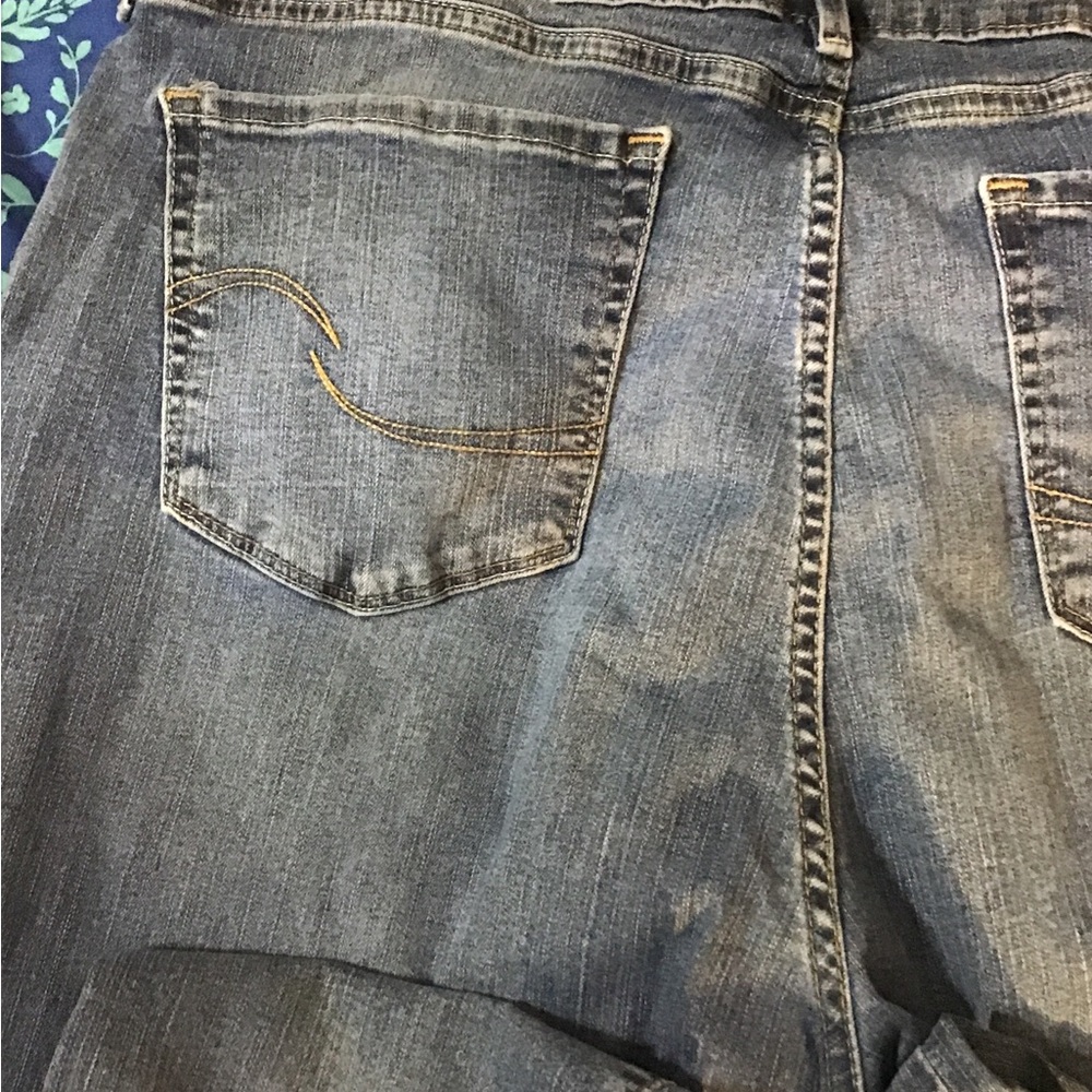 Woman size 18 W Levi’s signature mid rise straight stretch denim jeans cc - Picture 8 of 9